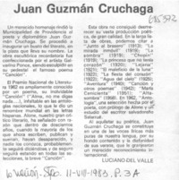 Juan Guzmán Cruchaga