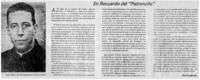 En recuerdo del "Patrocinto"
