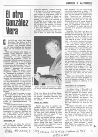 El otro González Vera.