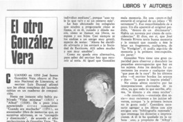 El otro González Vera.