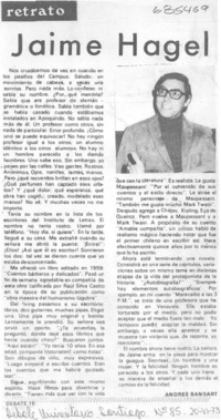 Jaime Hagel