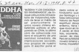 Buddha y los chocolates envenenados.