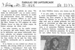 Fábulas de Lafourcade