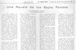 Una novela de los bajos fondos