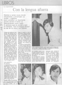 Con la lengua afuera