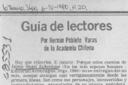 Guía de lectores