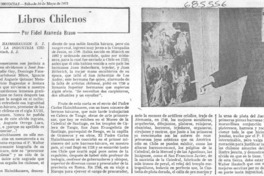 Libros chilenos