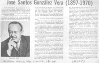 José Santos González Vera (1897-1970).