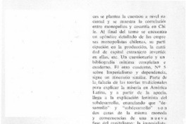 Monopolios y miseria