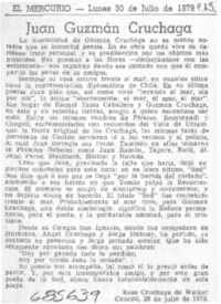 Juan Guzmán Cruchaga