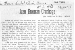 Juan Guzmán Cruchaga