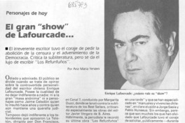 El gran "show" de Lafourcade