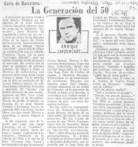 La Generación del 50