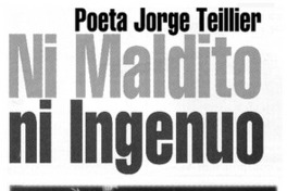 Ni maldito ni ingenuo