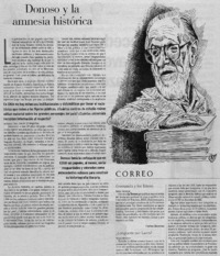 Donoso y la amnesia histórica.