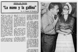 La mano y la gallina"