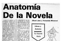Anatomía de la novela