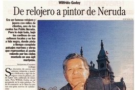 De relojero a pintor de Neruda