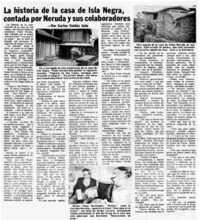 La historia de la casa de Isla Negra, contada por Neruda y sus colaboradores