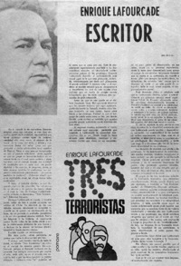 Enrique Lafourcade, escritor