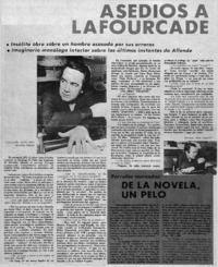 Asedios a Lafourcade : [entrevista]