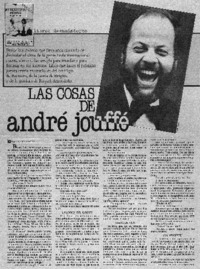 Las Cosas de André Jouffé : [Entrevista]