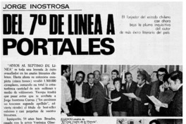 Del 7° de linea a Portales.
