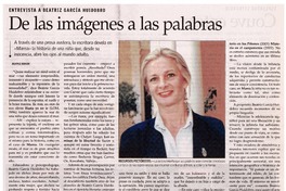 De las imágenes a las palabras : [entrevista]