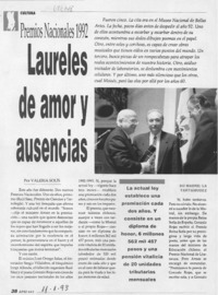 Laureles de amor y ausencias