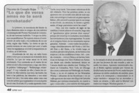 "Lo que de veras amas no te será arrebatado"