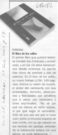 El Libro de los valles.