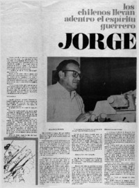 Los chilenos llevan a dentro el espíritu guerrero