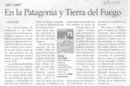 En la Patagonia y Tierra del Fuego