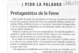 Protagonistas de lo fome