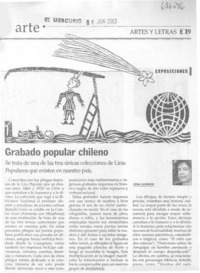 Grabado popular chileno