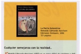 Cualquier semejanza con la realidad...