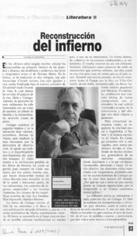 Reconstrucción del infierno