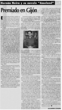 Premiado en Gijón : [entrevista]