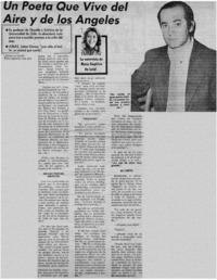 Un poeta que vive del aire y de los angeles : [entrevista]