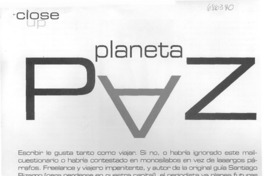 Planeta Paz: [Entrevista]