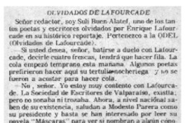 Olvidados de Lafourcade