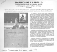 Marinos de a caballo.