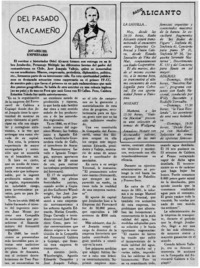 Del pasado atacameño.