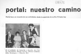 Portal: nuestro camino.