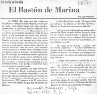 El bastón de Marina