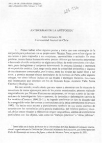 Antipoemas de la antipoesía