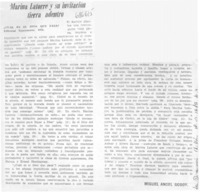 Marina Latorre y su invitación tierra adentro