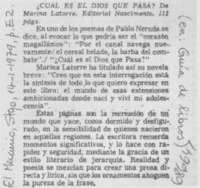 ¿Cuál es el Dios que pasa?