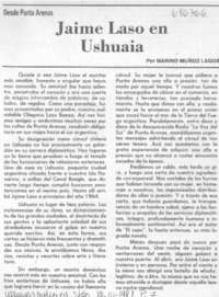 Jaime Laso en Ushuaia