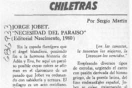 Necesidad del paraíso